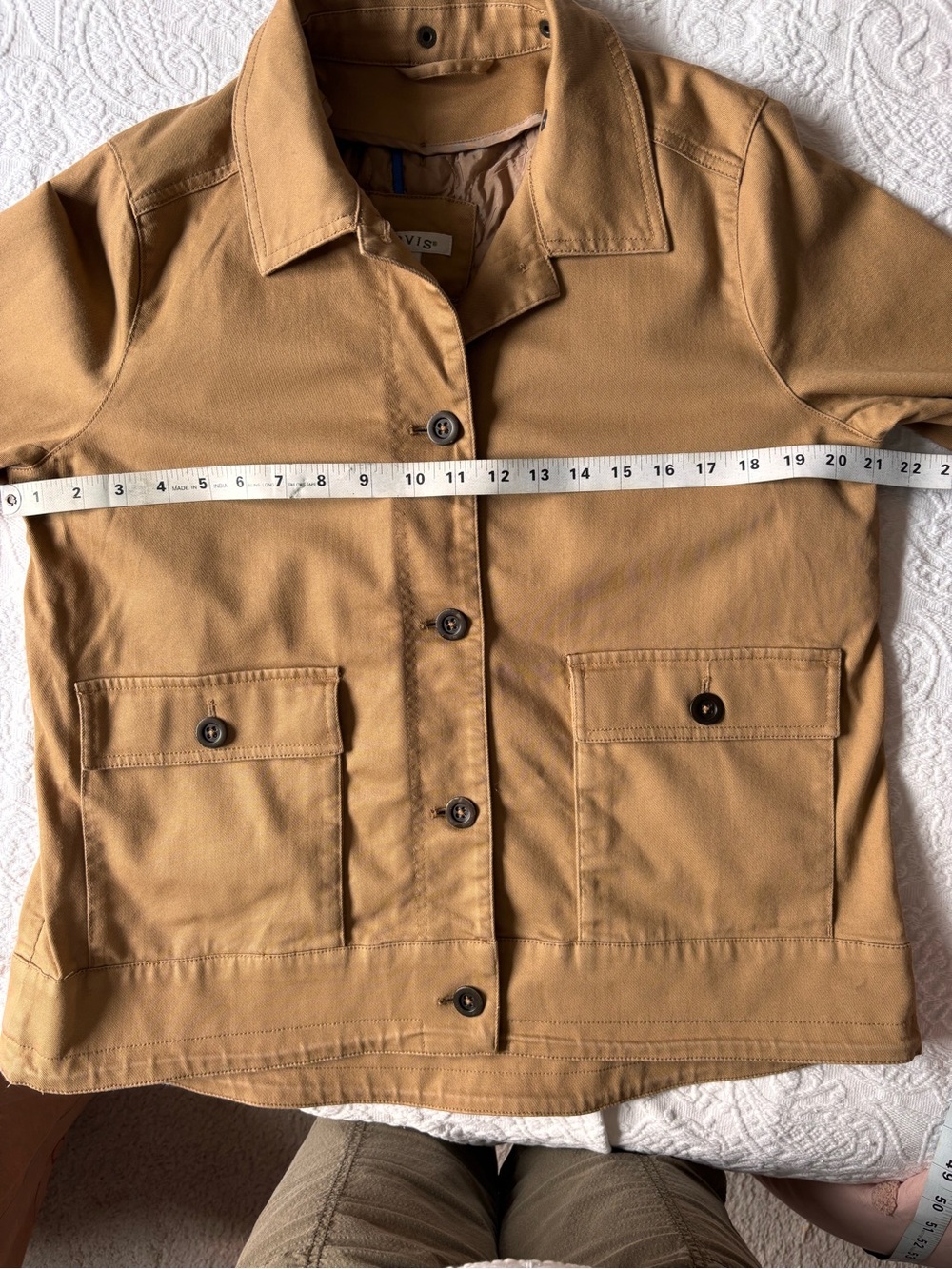Orvis Women's Utility Jacket in Tan - Picture 4 of 8
